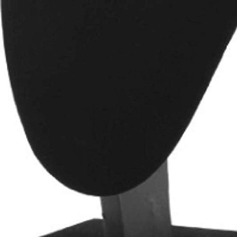 Comelyjewel 21cm Necklace Holder Jewelry Organizer Set of 2, Elegant Jewelry Organizers and Storage, Premium Jewelry Organizer for Women, Mannequin Bust Stand for Necklaces (Black Velvet)