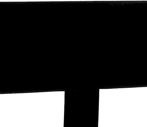 Comelyjewel Set of 2 Black Velvet bracelet holder 1 Row jewelry stand for Vendors Elegant Scrunchies Stand Jewelry Display Organizer for Professional Showcases