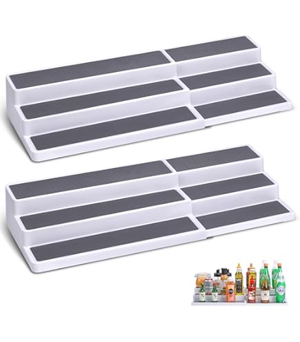 YAN & HIN wide expandable spice rack organizer